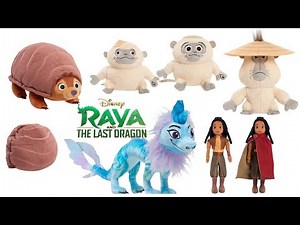 Raya and the Last Dragon Toys Tuk-Tuk, Chattering Ongis, Raya and Sisu Plush Unboxing by Just Play