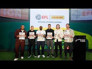 EFL x Panini: NEW Sticker Collection Launches 🤩