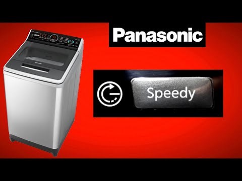 QUICK WASH How To Use "Speedy" Panasonic Fully Automatic Washing Machine Demo Review High Efficiency