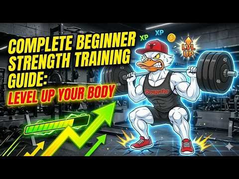 Complete Beginner Strength Training Guide: Level Up Your Body