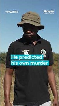 He Predicted His Own Murder, On Camera