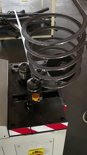 Spiral pipe bender，3-Roll Bending Machines For Helical Coil Spiral & Pitch Rolling