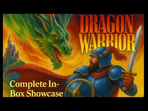 Dragon Warrior NES | Complete In Box Unboxing CIB | Original Nintendo Power Giveaway