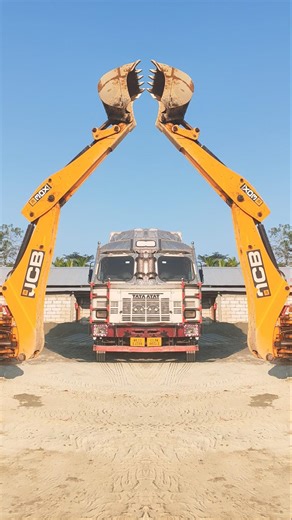 TRUCK TRUCK 🔥💥🔥#jcb #tractor #case #excavator #truck #cat #shortsfeed #reels
