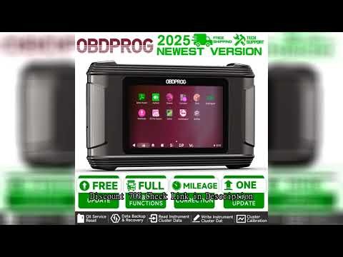 2025 OBDPROG M500 Cluster Calibration Professional OBD2 Instrument Adjustment Tools Oil Reset Code R