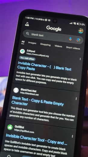 Adithyan M | Unlock This Hidden Instagram Trick! 💬 By Snap Blitz Ever seen someone drop a comment that looks completely blank and wondered how they... | Instagram