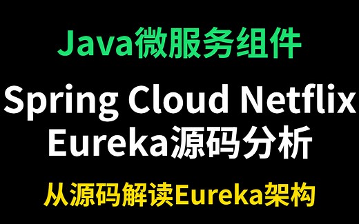 Java微服务组件Spring Cloud Netflix Eureka源码分析