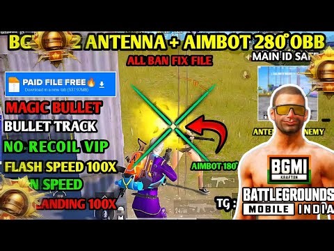 BGMI 4.2 AIMBOT OBB | BGMI ANTENNA CONFIG FILE 4.2 | BGMI NO RECOIL CONFIG 4.2 | BGMI AIMBOT OBB 4.2