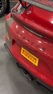 Porsche GT4 Clubsport right at home at Thermal Club. Balanced, predictable, and built to run lap after lap without breaking a sweat. #gt4 #gt4clubsport #porschegt4 | GMG Racing