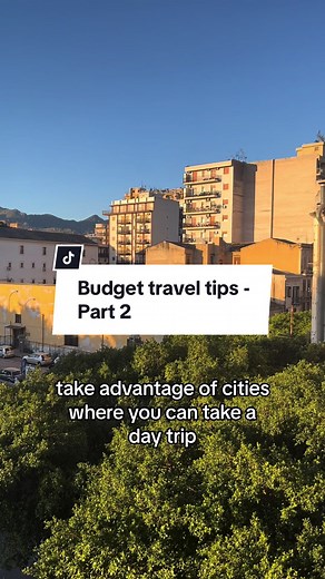 Part two of my budget travel tips - how to travel cheaply but still have the best time! #holidays #travelhacks #traveltiktok #budgettravel #cheaptravel #travel #cheapflights #travelonabudget #trustedhousesitters #holidayidea #holidayinspo #hostel #airbnb #europe