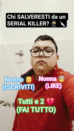 Chi SALVERESTI da un SERIAL KILLER? 🥷🔪