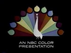 NBC Color Presentation logo (March 18, 1959) [the Peacock and Joe Williams!]