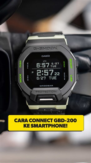 Membalas @mamiiyay Masih bingung cara menghubungkan G-Shock GBD-200 Series ke smartphone? Tenang, ikuti langkah-langkahnya di video ini biar langsung connect tanpa ribet! Model jam tangan: G-Shock GBD-200SM-1A5DR Mau dapetin jam tangan canggih ini? Chat admin atau join live sekarang! #gshock #gshockoriginal #jamtangan #jamtangangshock #jamtanganoriginal
