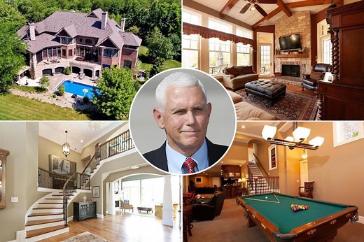 Mike Pence buys $1.9M Indiana home packed with amenities