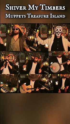 Shiver My Timbers | Epic Pirate Tavern Cover (Muppets Treasure Island) #shorts