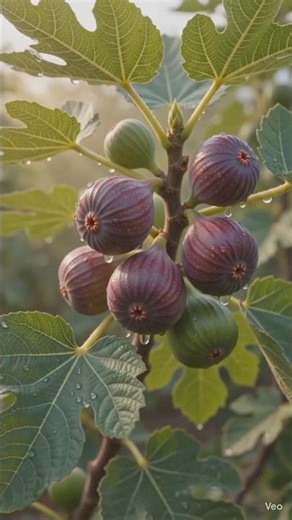 Fig Plant Growth Time Lapse 🌳🟣 | Seed to Fruit #Shorts #timelapse #gardening #ai #nature #figplant