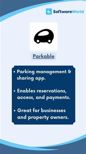 Top 5 Parking Management Software 2025 | Best Tools for Smart Parking & Revenue #softwareworld