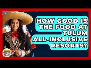 How Good Is The Food At Tulum All-inclusive Resorts? - Magical Mexico Moments