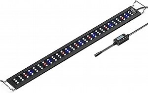 NICREW C10 Plants Freshwater LED Aquarium Light, Full Spectrum Fish Tank Light with LCD Timer, Color Temperature Adjustable, 24-30 in, 16 Watt