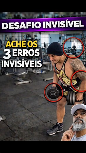 Ache os 3 Erros Invisíveis…