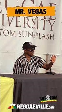 Mr Vegas on the time he was about to quit music @ Rototom Sunsplash 2026 🇪🇸