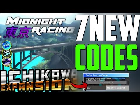 [MAP EXPANSION] ALL WORKING MIDNIGHT RACING TOKYO CODES ROBLOX - All New Midnight Racing CODES 2025