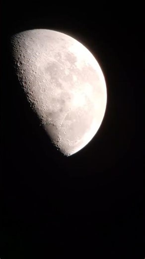 Day 21 Waning Gibbous Moon Shining🌖 | Telescope footages (64% Illuminated)