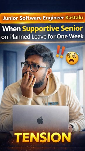 Software lo Senior employee leave lo unte junior ki chukkale eka 🤯🤯 || #shortsfeed #corporatelife
