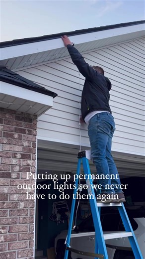 37K views · 435 reactions | put them up once, leave them up year round and control with an app! They are installed under the eaves and blend right in. Wind and weather proof. https://amzn.to/3QzY946 | The Doer and The Dreamer | Facebook