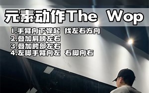 Hiphop教学 常用元素讲解 The Wop