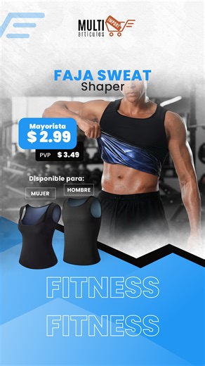 Multiarticulos Import Ecuador on Instagram: "🔥💃 FAJA MUJER SWEAT SHAPER 💃🔥 Define tu figura y potencia tu entrenamiento 😍💦 La Faja Mujer Sweat Shaper ayuda a moldear tu cintura mientras aumenta la sudoración para mejores resultados al hacer ejercicio o en tu rutina diaria. 🔥 MYR $2,99 🔥 PVP $3,49 ---------------------------------------------------------- 🚚 Envíos a todo el Ecuador 🇪🇨 📲 Pide ya por WhatsApp 👉 0978758120 Síguenos en Telegram: https://t.me/multiarticulos 📍#Quito - #Am