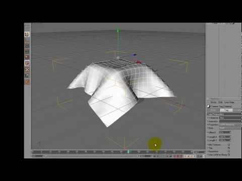 Cloth Simulation In Cinema 4D