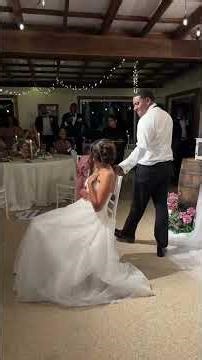 So glad we did it! Was the funniest thing! #wedding #groom #bride #song