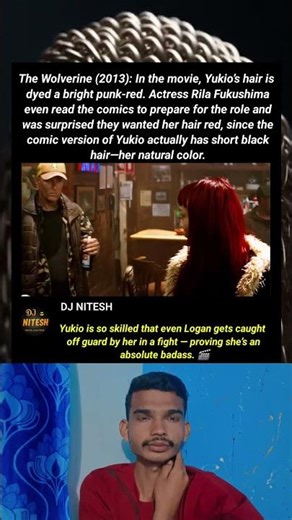 The Wolverine (2013) | Yukio’s Red Hair Detail You Probably Missed