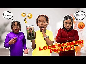 Lock Screen Prank Goes Hilariously Wrong!