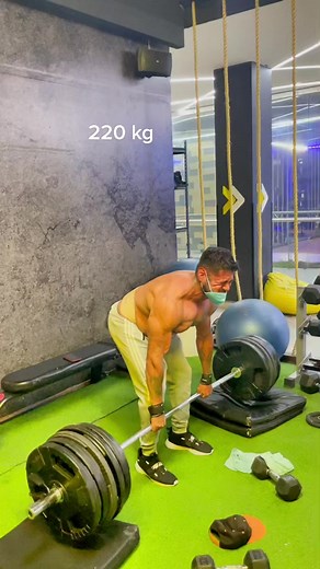Get Motivated with 220 kg Gym Challenge