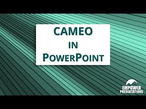 Powerful Presentations with PowerPoint Cameo: A Step-by-Step Demonstration