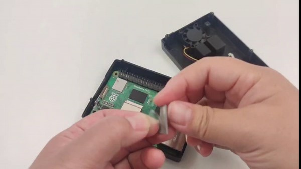 Aluminum Case for Raspberry Pi 5, Metal Case with Cooling Fan for Raspberry Pi 5 Computer