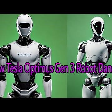 New Tesla Optimus Gen 3 Robot Dancing
