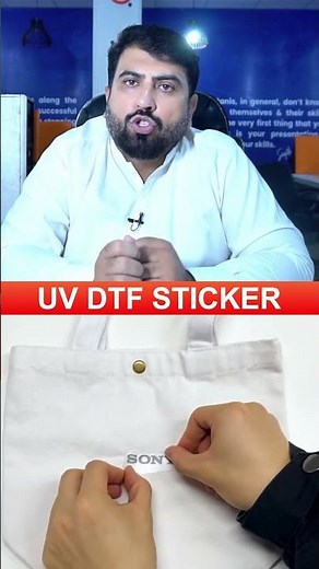 How to make uv dtf stickers