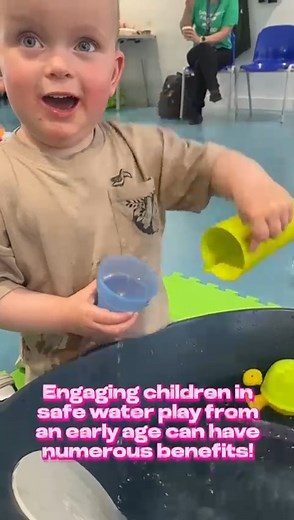 Engaging children in simple, safe water play from an early age can have numerous benefits, including: 🌟 Release of energy 🤲 Development of hand-eye coordination 🎯 Improved concentration and focus 🏃‍♂️ Enhanced motor skills 🤝 Boosted social skills 🗣️ Better communication and language development 💖 Emotional therapy Look how happy Robbie is enjoying some water play at our recent Newtownards TinyTime session! 💦✨ #TinyLife #WaterPlay #ChildDevelopment #HappyBabies #EarlyLearning #TinyTimeFun