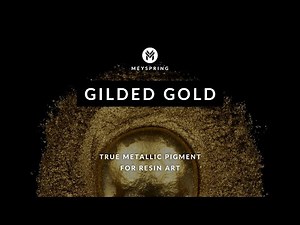 ✨ MEYSPRING Gilded Gold Metallic Floating Powder for Resin Art ✨