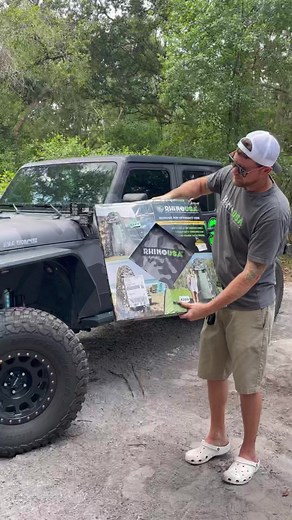 13K views · 207 reactions | Make your next adventure more comfortable with our Pop-Up Privacy Tent  It’s everything you need in one bag, as 4x4 Rescue shows here. #offroad #overlanding #offroading #overland #camping #beachlife #campgear #tent | RHINO USA | Facebook