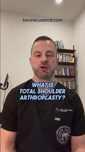 What Is Total Shoulder Arthroplasty #shouldersurgery #shouldersurgeon