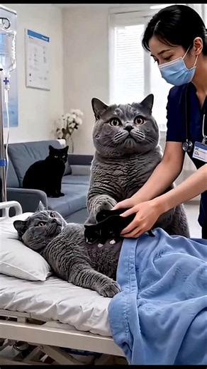 She cheat on you cat🤣 #funny #cat #shorts