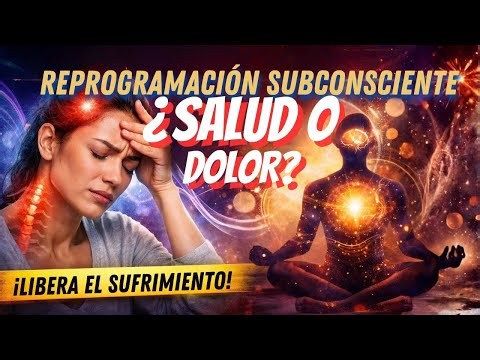 HIPNOSIS PARA REPROGRAMACIÓN SUBCONSCIENTE: Recupera tu salud.