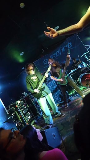 Last night at the very famous @xrayarcade 🗣️ Song: Impulse Band: Vexatious #hardcoremusic #moshpits #beatdown 🎥: @jonny_nightmare | Vexatious