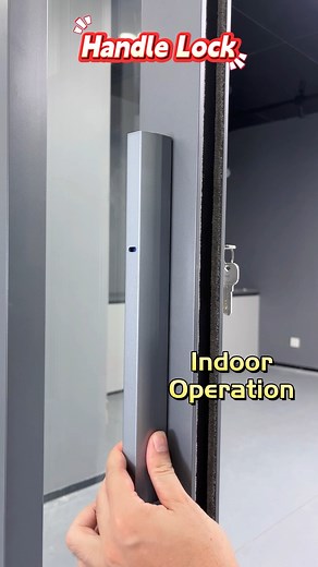3.1K views · 33 reactions | Handle lock Easy to operate: The handle lock can be unlocked and locked by a simple push-pull action, which is convenient and fast, and suitable for doors and windows with high frequency of use. Beautiful and durable: The design is simple and fashionable, suitable for various decoration styles, and mostly uses corrosion-resistant materials, with a long service life. | Inke | Facebook