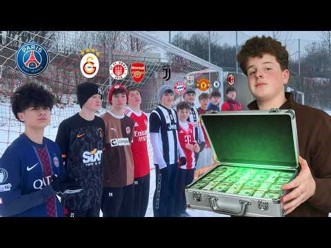 10 Footballers Compete for $1000!