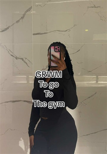 Get Ready With Me To Go To The Gym | Quick GRWM Routine